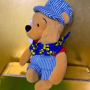 DISNEY STORE EXCLUSIVE NWT 90’s WINNIE THE POOH CHOO CHOO POOH TRAIN CONDUCTOR